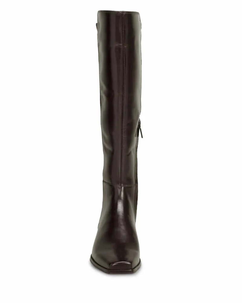 Vince Camuto LIBRINA ROOT BEER DARK BROWN #5/COW DE