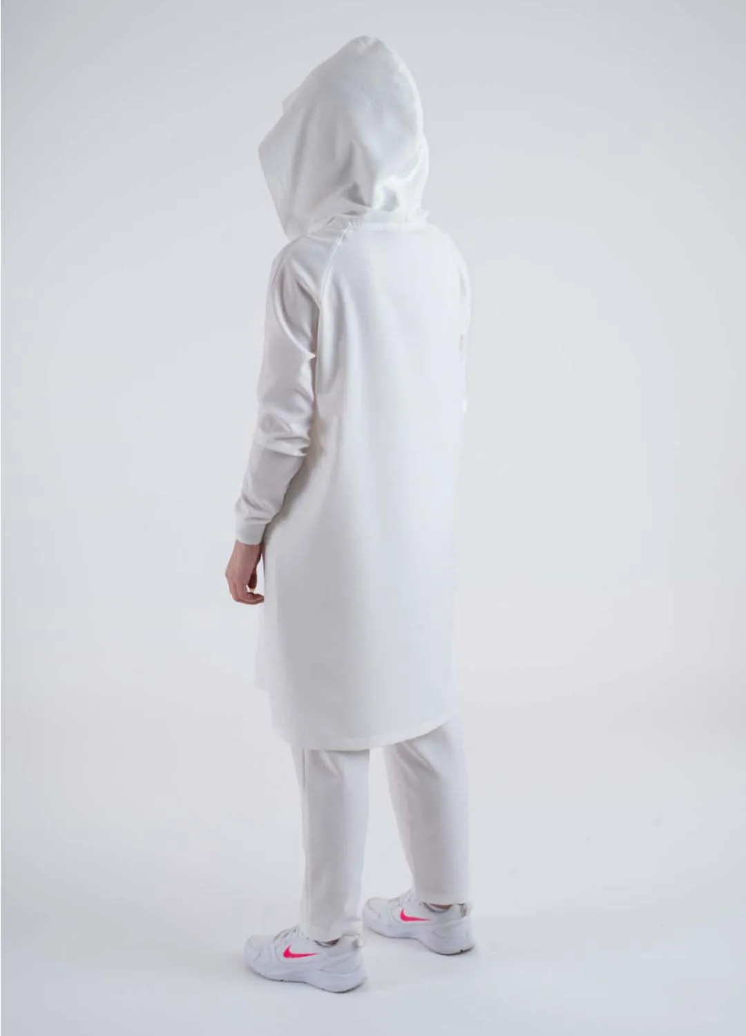 White HOODED Sport Suit