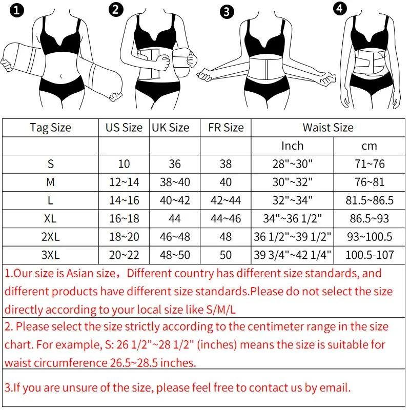 Women Slimming Workout Belt Trimmer Tummy Body Shaper Waist Trainer